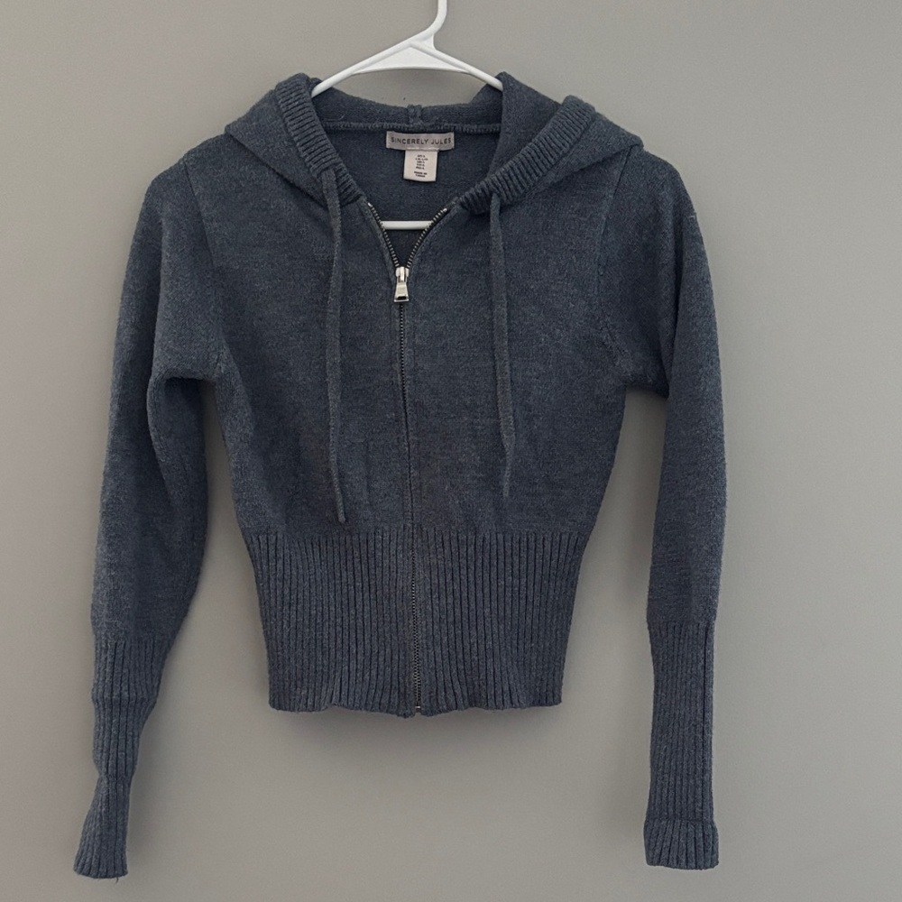 Sincerely Jules Gray Knit Top